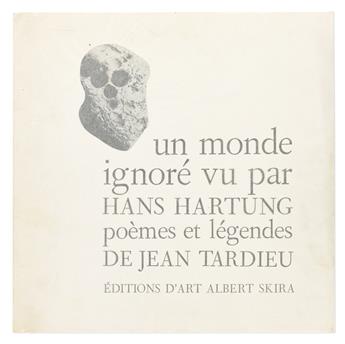 HANS HARTUNG (1904-1989) Un Monde Ignoré.